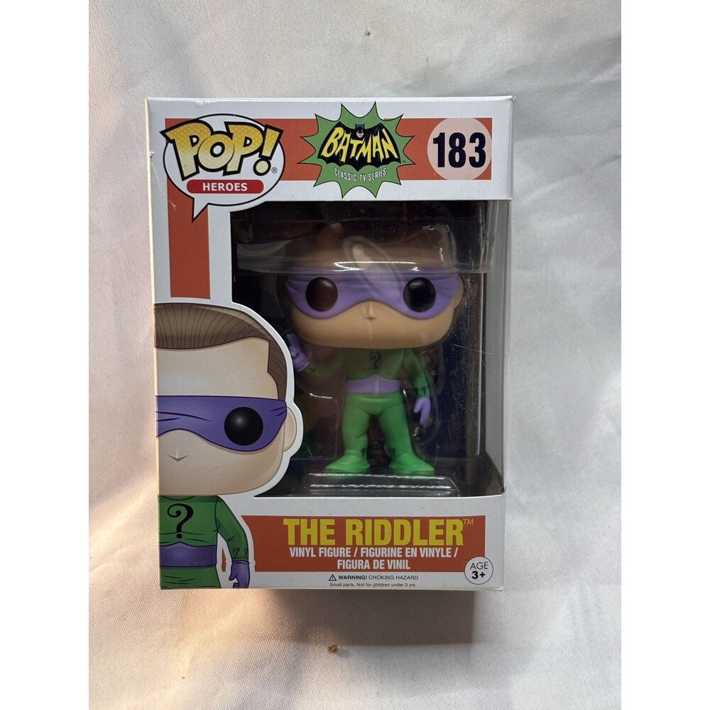 Pop 1966 Classic TV Batman Wave 2 The Riddler #183 Vinyl Figure Funko